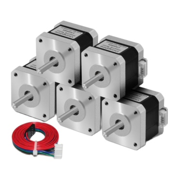 Moteur Pas à Pas NEMA 17 42-40 Pour Imprimante 3D Creality - 1.8°, 1.5A, Couple 0.38Nm, Avec Câble
