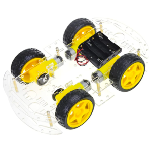 Kits châssis de voiture robotisée intelligente 4 roues