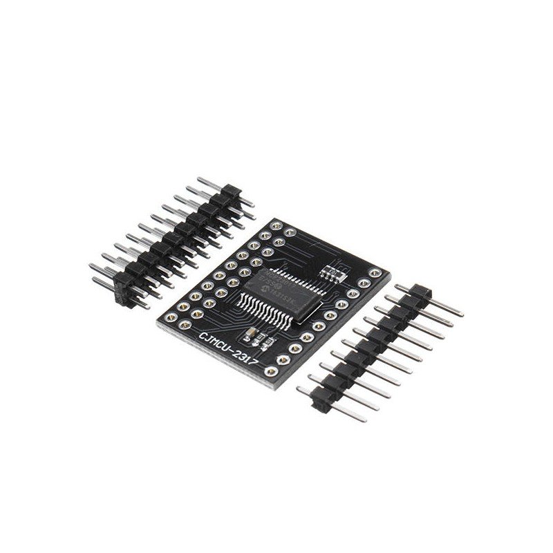 Module MCP23017 - 4 Pièces - Expander GPIO 16 Bits I2C/SPI - Pour Arduino, Raspberry Pi, IoT