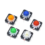 Bouton poussoir Led 12x12x7.3mm
