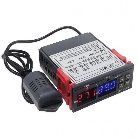 Contrôleur De Température Et Humidité Stc-3028
