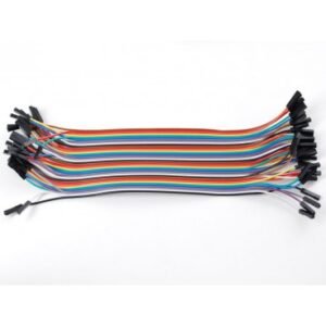 KIT DE 40 WIRES FEMELLE-FEMELLE 20 CM PREMIUM DUPONT