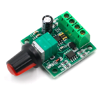 Contrôleur De Vitesse Réglable Pour Moteur À Basse Tension PWM 3V 5V 6V 12V 2A