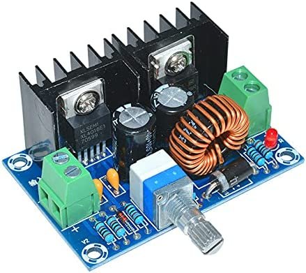 Module Convertisseur DC-DC Abaisseur 300W XL4016 - 5-40V à 1.2-35V, 9A Max, Pour Pilotage LED