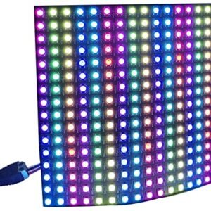 Matrice Numérique Flexible 256leds Pixel RVB 16x16cm 5v WS2812b
