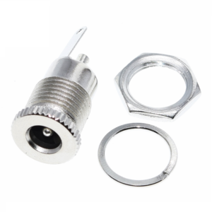 Connecteur Jack femelle 5.5mm x 2.1mm en métal