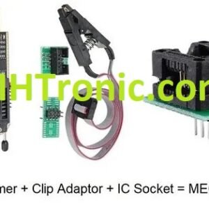 promotion 🤩 PROGRAMMATEUR USB CH341A + PINCE DE TEST + SUPPORTS SOP8🤑📢📢📣