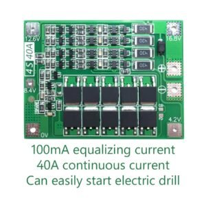 BMS CARTE DE PROTECTION 4S 40A 18650