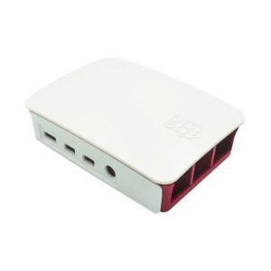 Boîtier rouge et blanc pour Raspberry Pi 3 / 3B / 3B+