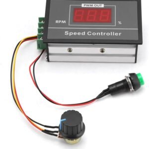 Variateur de fréquence ( vitesse) pour Moteur à Courant continu , DC 6-60V 12V 24V 36V 48V 30A
