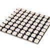 Module NEOPIXEL LED adressable RGB WS2812 , 64 bits ( RIGIDE )