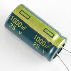 1000UF 25V Condensateur Électrolytique