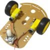 Kits châssis de voiture robotisée intelligente 2 roues