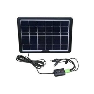Panneau solaire photovoltaïque pour téléphone portable 8 W/6 V avec câble USB multi-têtes