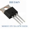IRFZ46N – MOSFET N-CHANNEL 53A 55V TO-220
