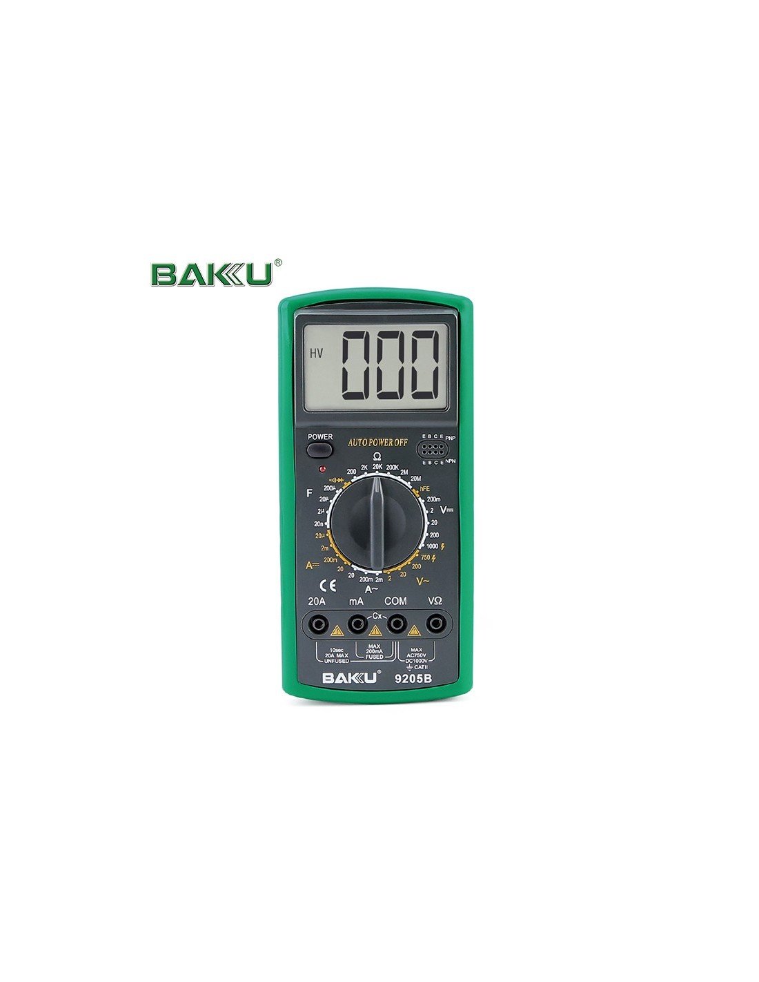 Multimètre Digital BAKU BK9205B
