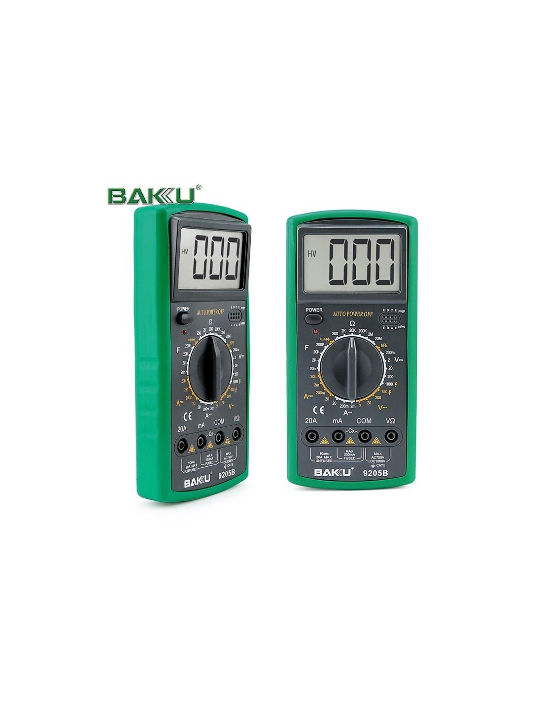 Multimètre Digital BAKU BK9205B