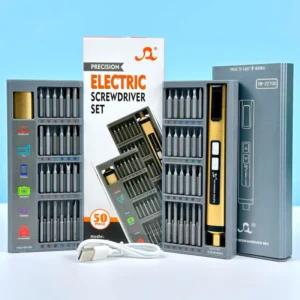 SW-2270C Tournevis électrique de précision avec jeu d'embouts magnétiques 50 en 1