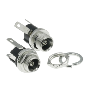 Connecteur Jack femelle 5.5 x 2.1mm en métal 5A