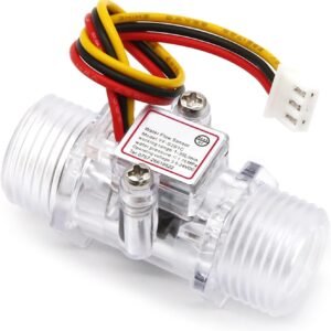 Capteur de débit d'eau transparent DC3,5-24 V