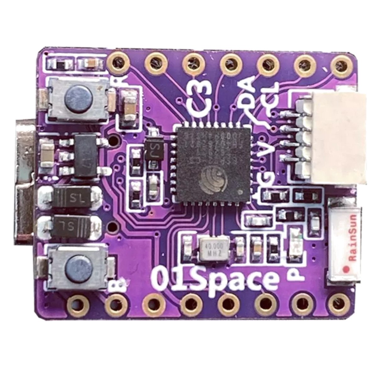 Carte ESP32-C3 Wi-Fi Bluetooth OLED Super Mini | MHTronic