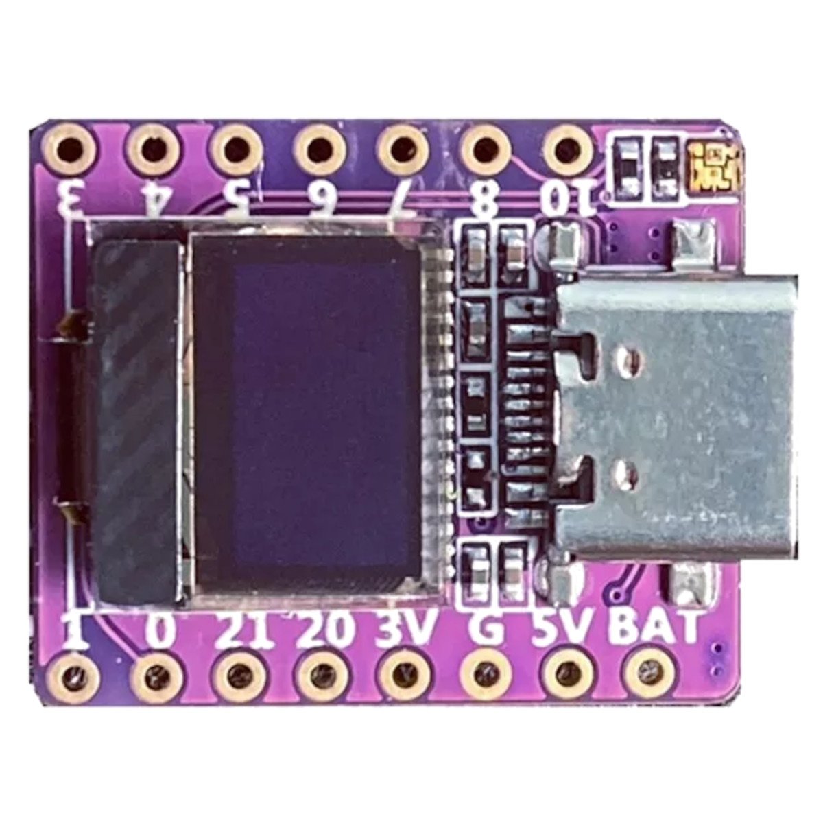 Carte ESP32-C3 Wi-Fi Bluetooth OLED Super Mini | MHTronic