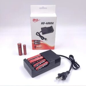 HD-4880A CHARGEUR DE 4 PILE AA / AAA