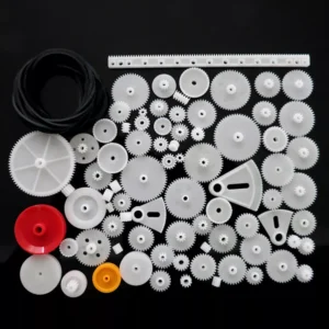Kit d'engrenages de moteur en plastique - 81 pièces