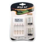 Chargeur des piles rechargeable avec 4 piles Jiabao Jb-212