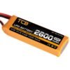 Batterie LiPo 14.8V 2600mAh 25C - Connecteur T-Plug