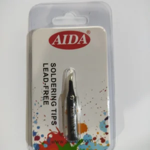 Pane fer à souder tête pointue AIDA, 900M-T-IS inclinée ceramique ( Noir )