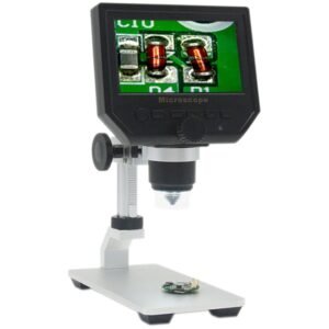 Microscope numérique G600 - Noir - 1-600X - 3.6MP - 4.3Pouces HD LCD 1080P