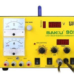 BAKU BK 909S FER A SOUDER + AIR CHAUD + ALIMENTATION