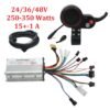 Contrôleur Brushless 36V/48V 350W + Écran LCD – Pour Trottinette & Vélo Électrique
