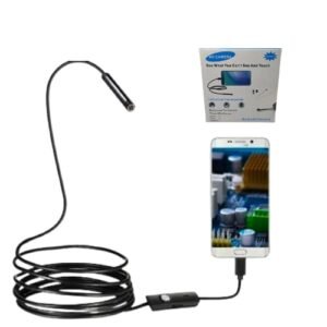CAMÉRA ENDOSCOPE POUR ANDROID / PC HY001 CÂBLE DE 1.5 MÈTRES 6 LED RÉSISTANT À L'EAU IP67