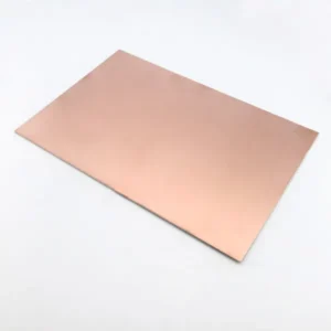 Plaque PCB en époxy cuivré – Simple face – 20 × 30 cm