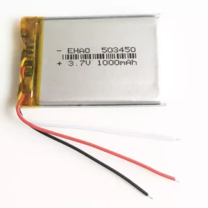 Batterie Rechargeable LiPo 3,7V – 1000mAh