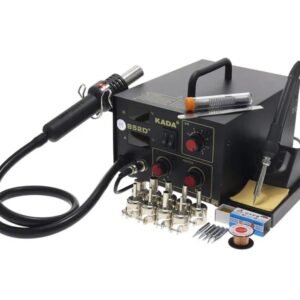 KADA 852D+ – Station de soudage à air chaud + fer à souder