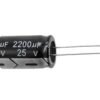Condensateur Électrolytique 2200uF – 25V