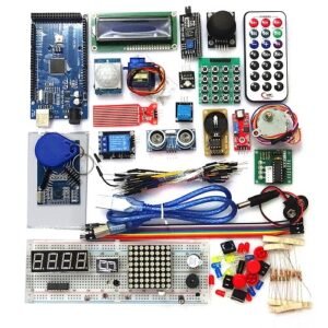 Super Starter Kit Arduino MEGA 2560 R3 complet avec capteurs, moteurs et accessoires
