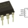 TLC555CP – Timer CMOS / NE555 Compatible (Boîtier DIP-8)