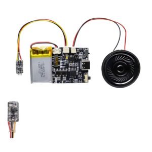 GC07A-CA – ( Avec Batterie ) Module MP3 Type-C avec enregistrement de mouvement pour cartes d’anniversaire, Noël et boîtes-cadeaux créatives DIY