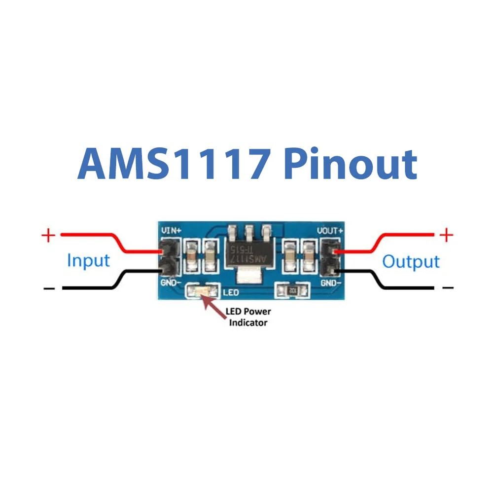 Module AMS1117 d'alimentation 1.2V 1.5V 1.8V 3.3V 5V : Ultime haute qualité Module AMS1117 d alimentation AMS1117 - photo 4 (galerie MHTronic)