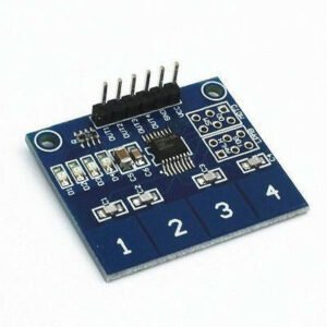 TTP224 Interrupteur Tactile Capacitif 4 Voies