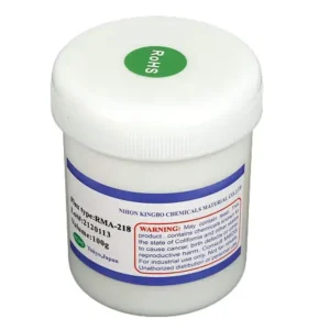 Pâte Flux KINGBO RMA-218 100G No-Clean haute viscosité pour reballing BGA