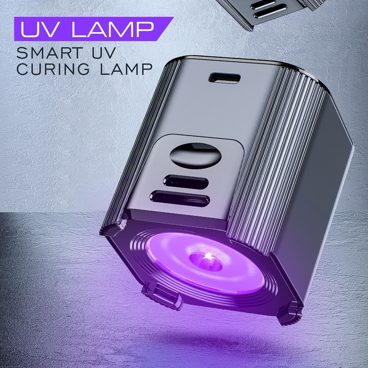 UV LAMP LIGHT AIDA avec batterie rechargeable 5W/10W – Lampe UV LED pour colle UV et LOCA UV LAMP LIGHT AIDA avec batterie