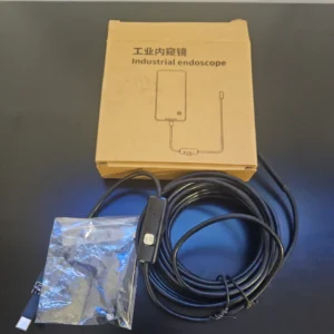 Endoscope Industriel HD 3-en-1 avec caméra flexible USB Type-C et Android